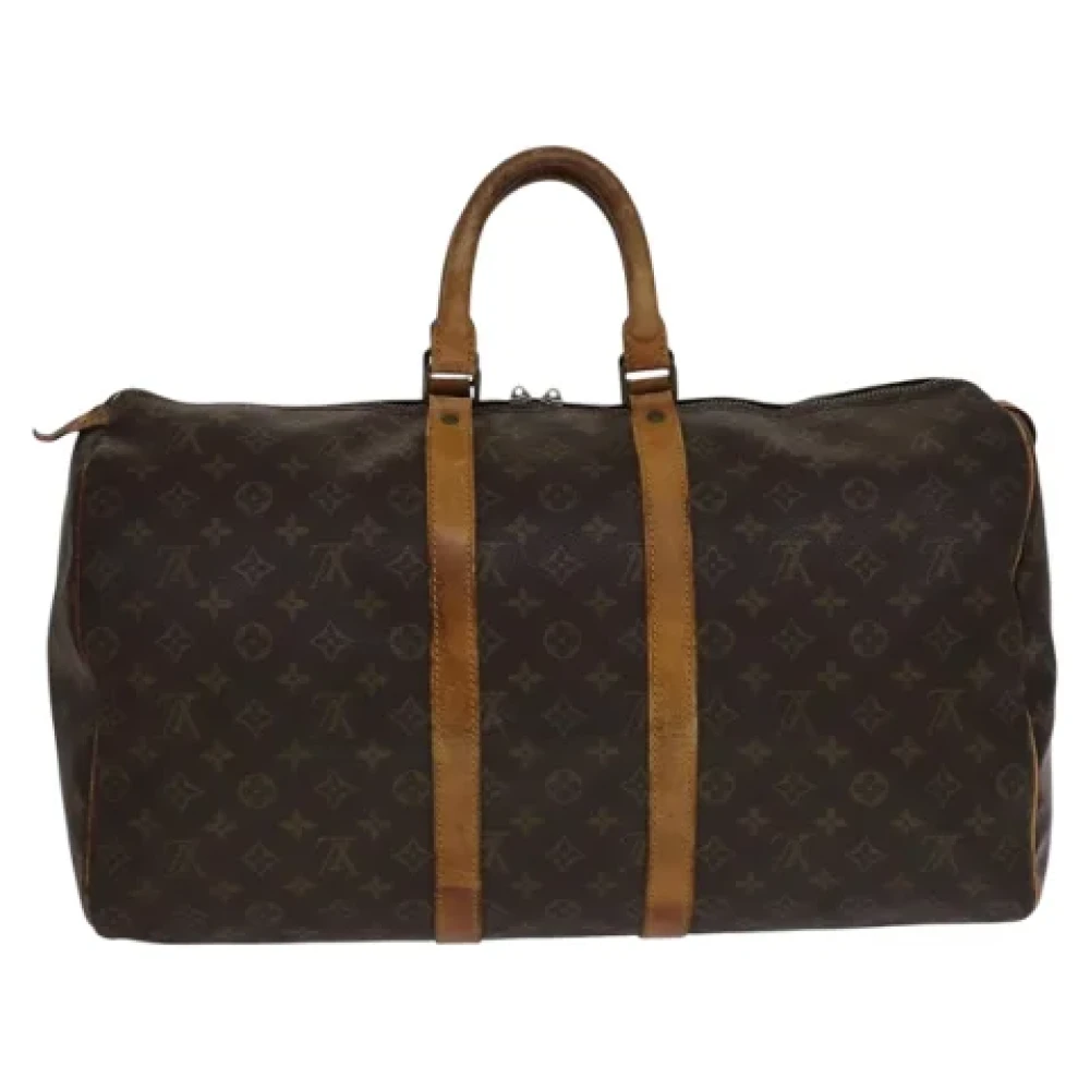 Louis Vuitton Vintage Pre-owned Canvas travel-bags Brown Dames
