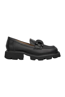 Loafer med plattformsdetalj