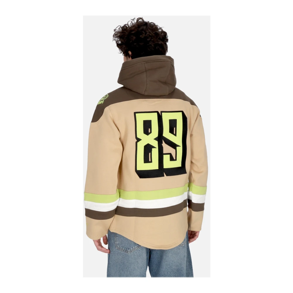 Dolly Noire Goat Hockey Hoodie Beige Heren