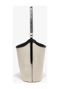 sac-seau-en-lin-beige-avec-garniture-en-cuir-noir