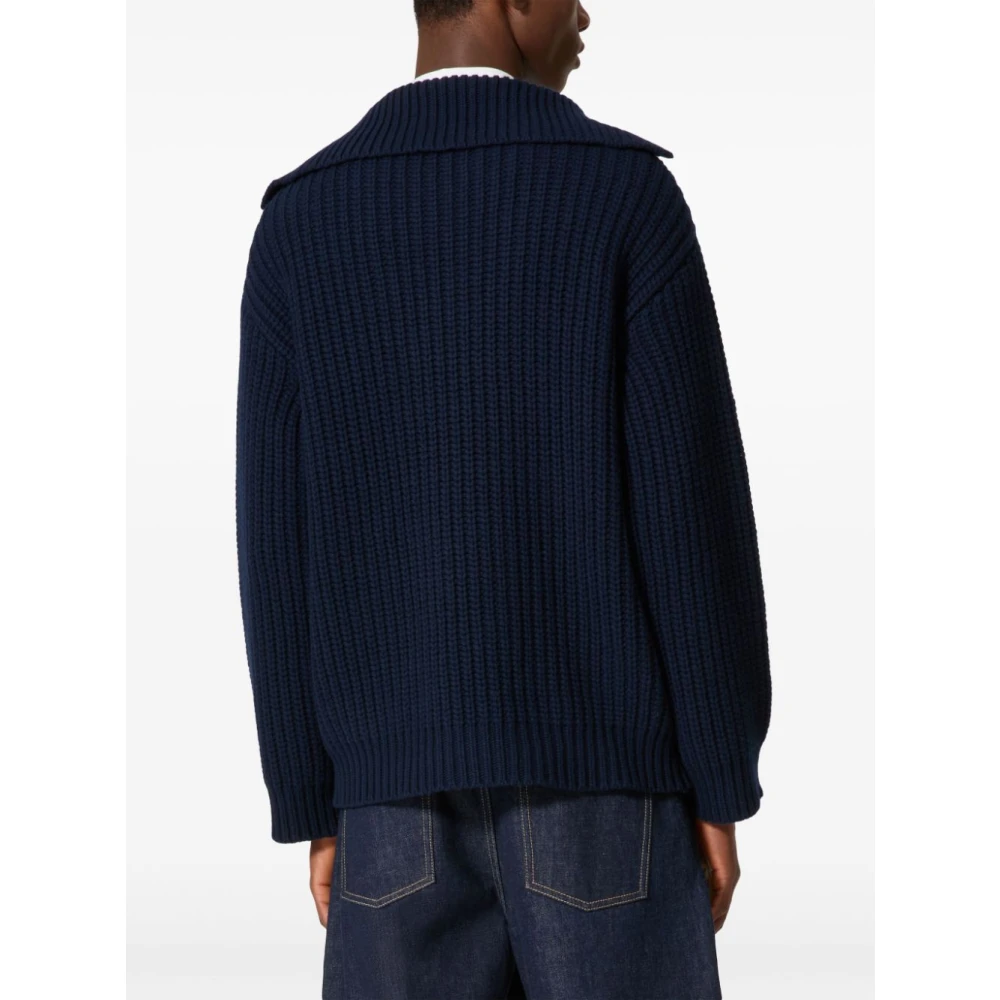 Valentino Garavani Blauwe Sweatshirt Aw24 Herenmode Blue Heren