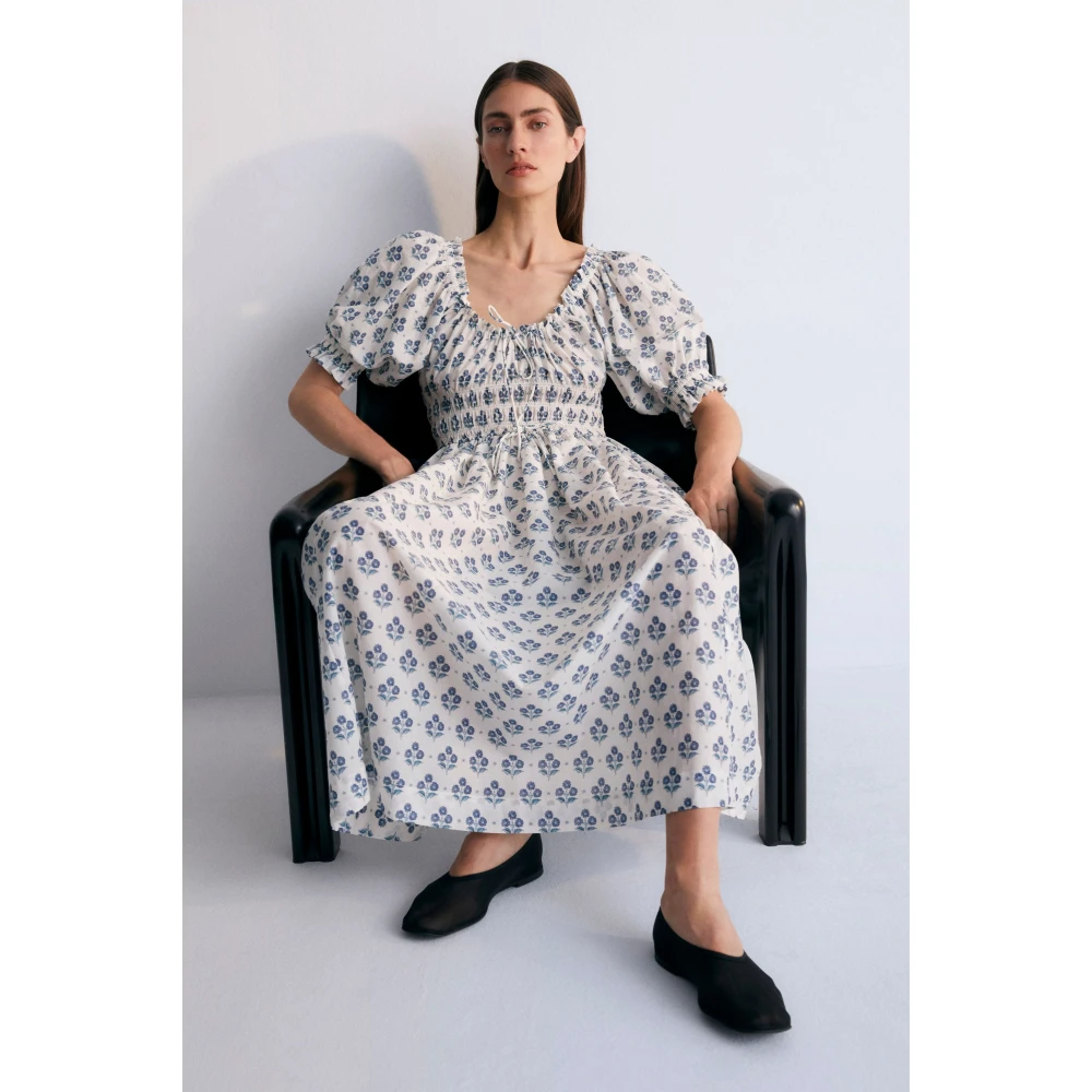 The New Society Eleni Jurk Blue Dames