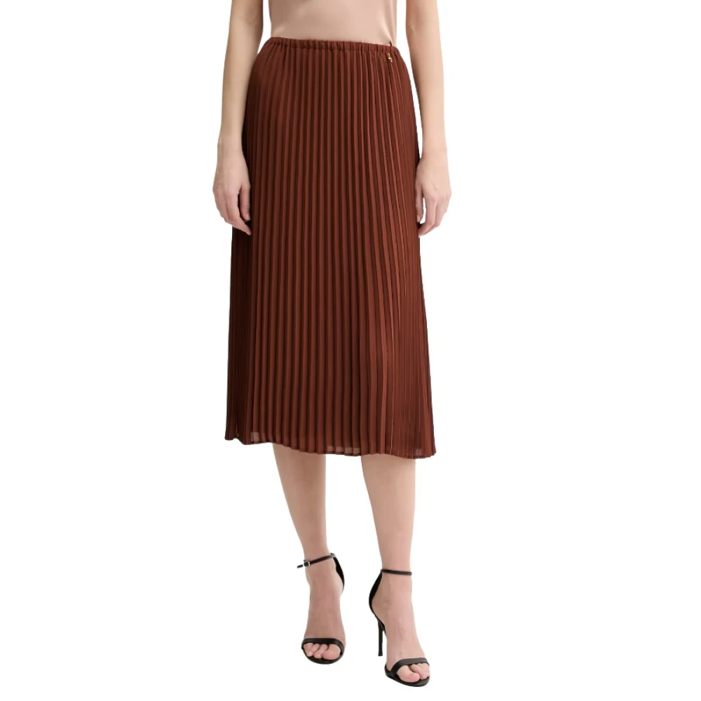 Silvian Heach Donna Marrone Gonne, L, New,