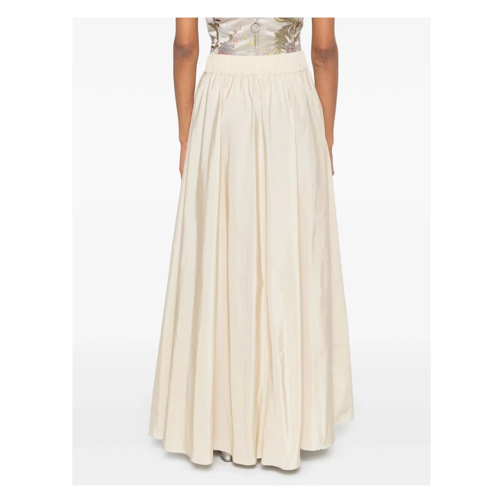 P.a.r.o.s.h. Neutrale Mini Rok Beige Dames