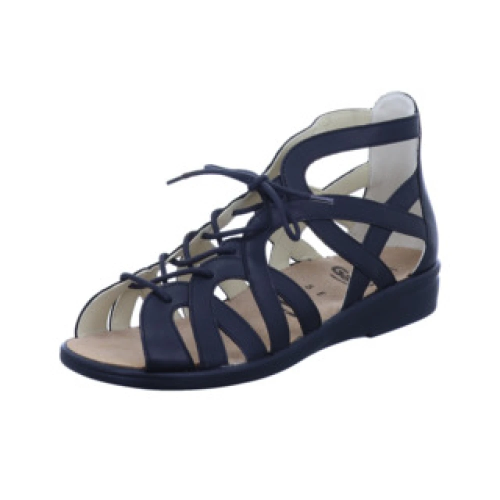 Ganter Vrouw Zwart Schoenen Dames, 39 Eu, E Sandalen Met Bandjes Voor Dames