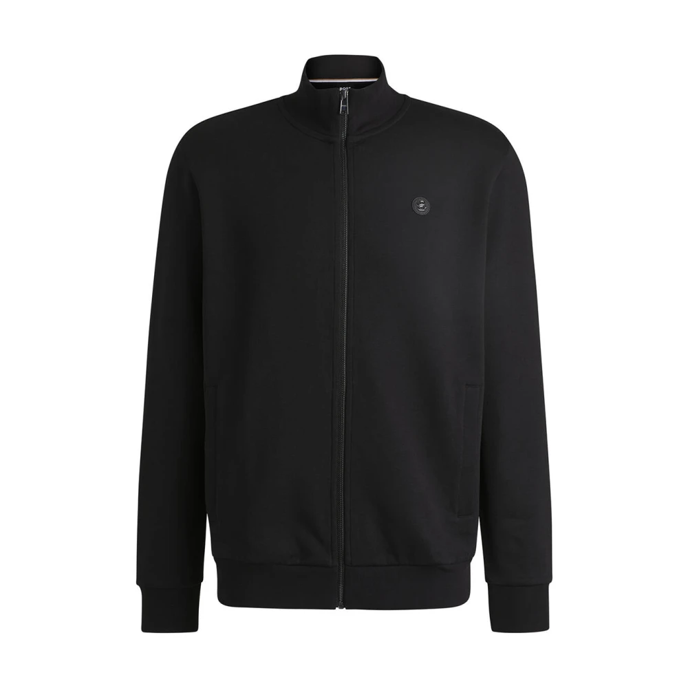 Hugo Boss Zwarte Vest Stijlvolle Herenmode Black Heren