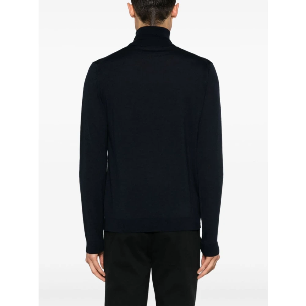 Roberto Collina Blauwe Sweaters voor Mannen Blue Heren