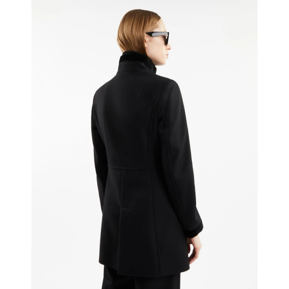 Fay Wollen Virginia Jas Black Dames