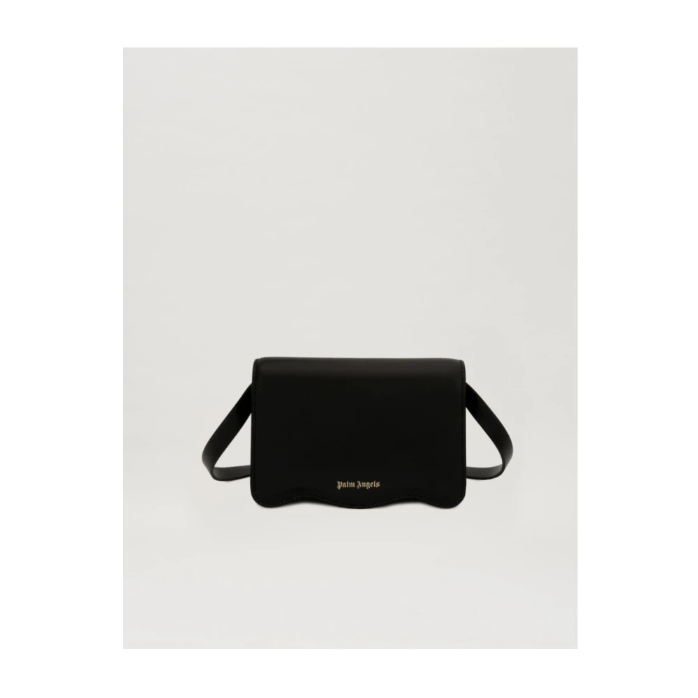 Palm Angels Stijlvolle Schoudertassen Black Dames