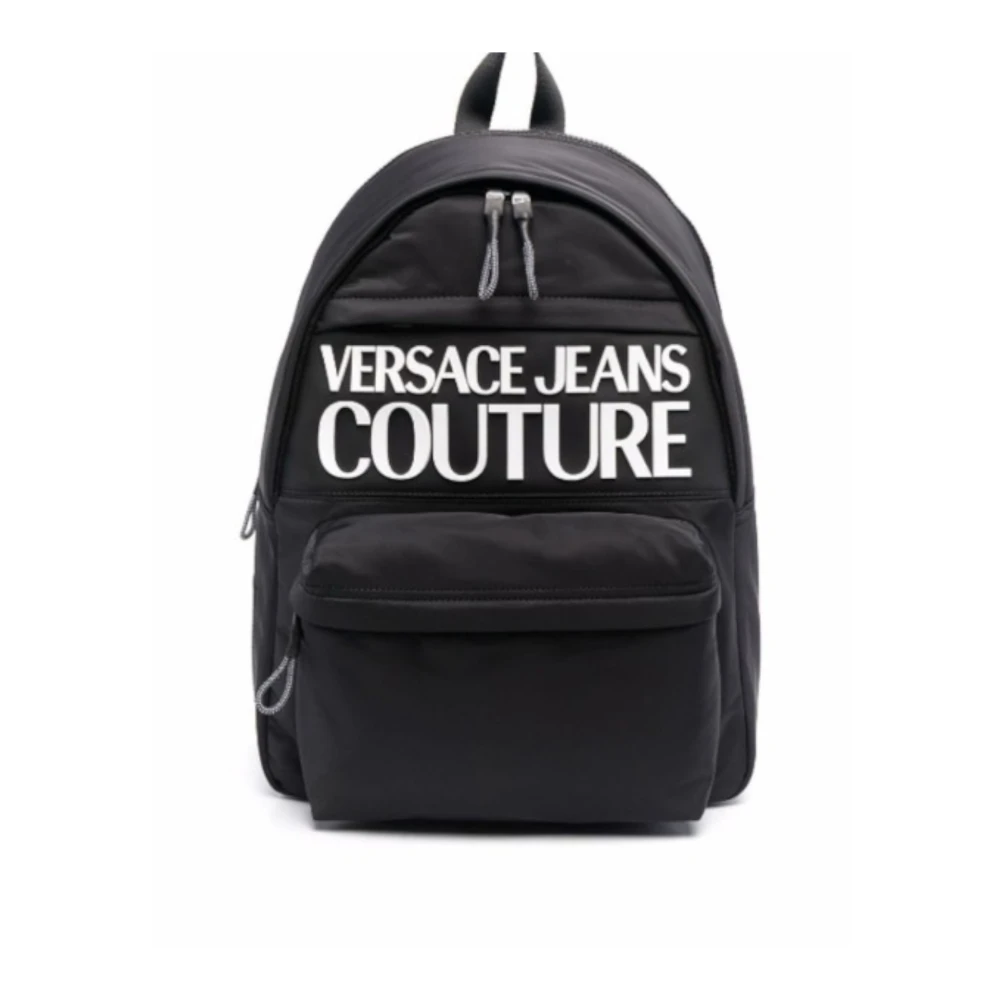 Versace Jeans Couture Men's Black `S Logo Backpack