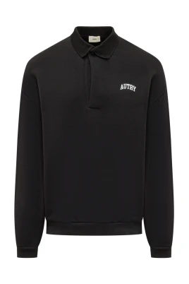 Lös Passform Polo Sweatshirt