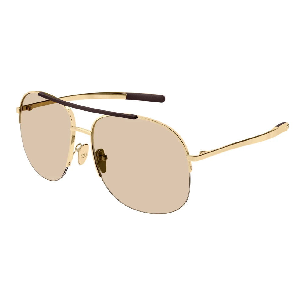 Gucci Women's Yellow Sunglasses, 61 Mm, Navigator Sunglasses