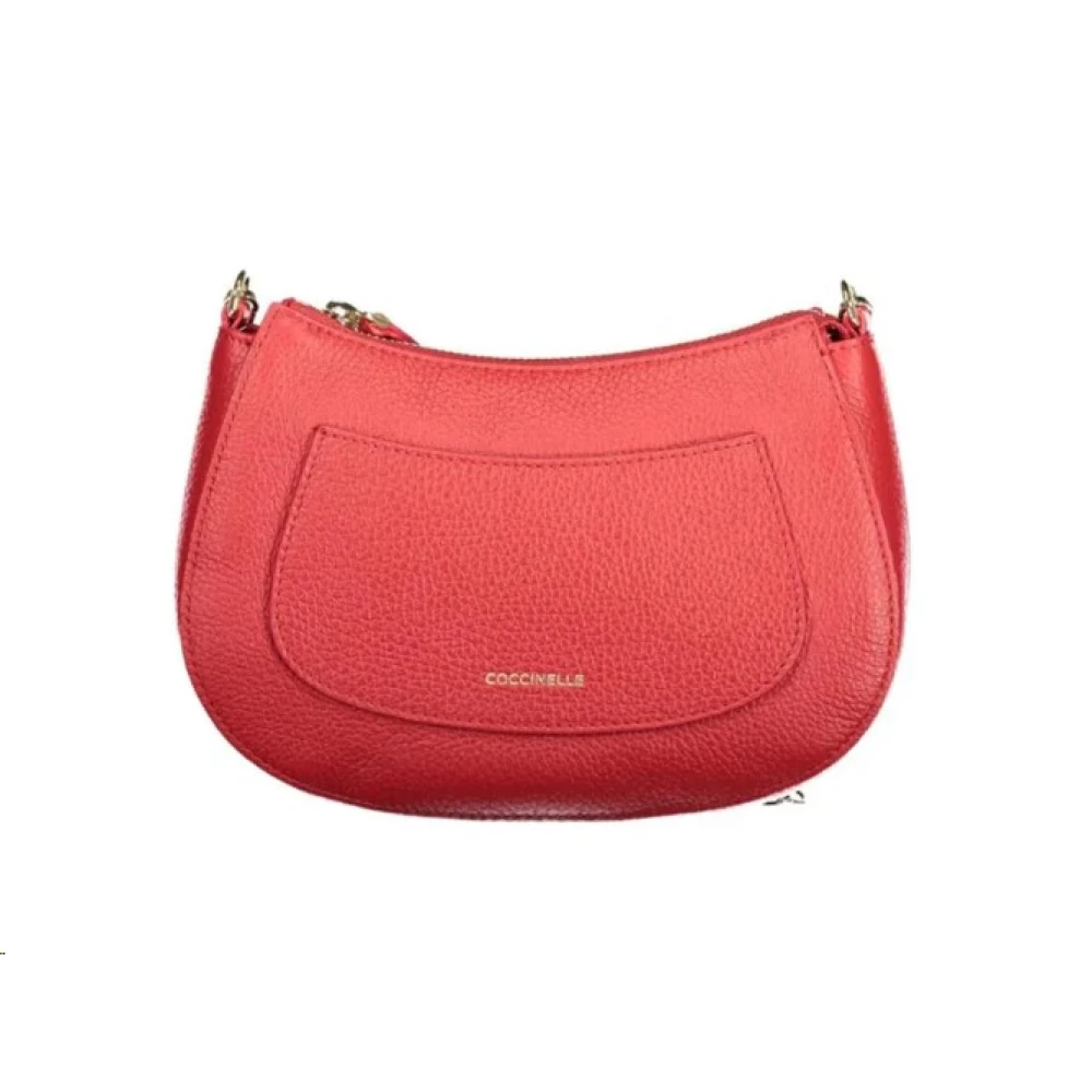 Coccinelle Red Leather Women Handbag - Image 2