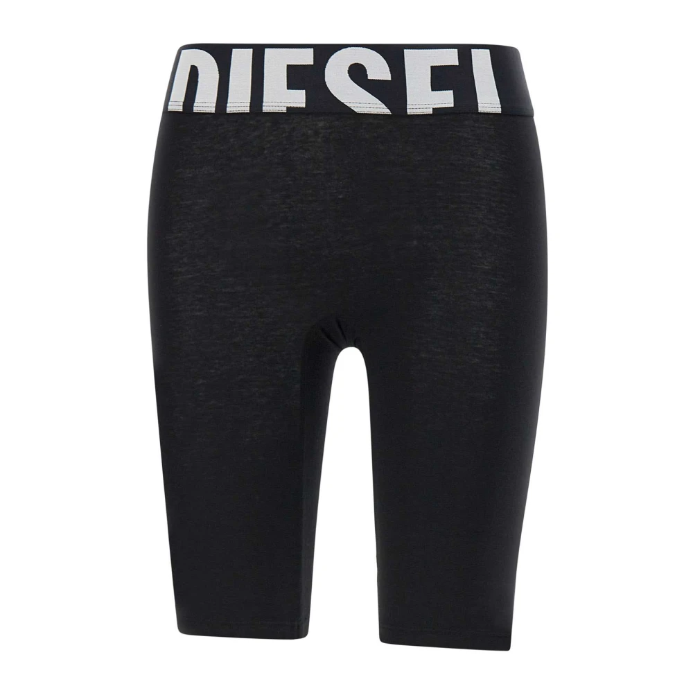 Diesel Zwarte Shorts Black Dames