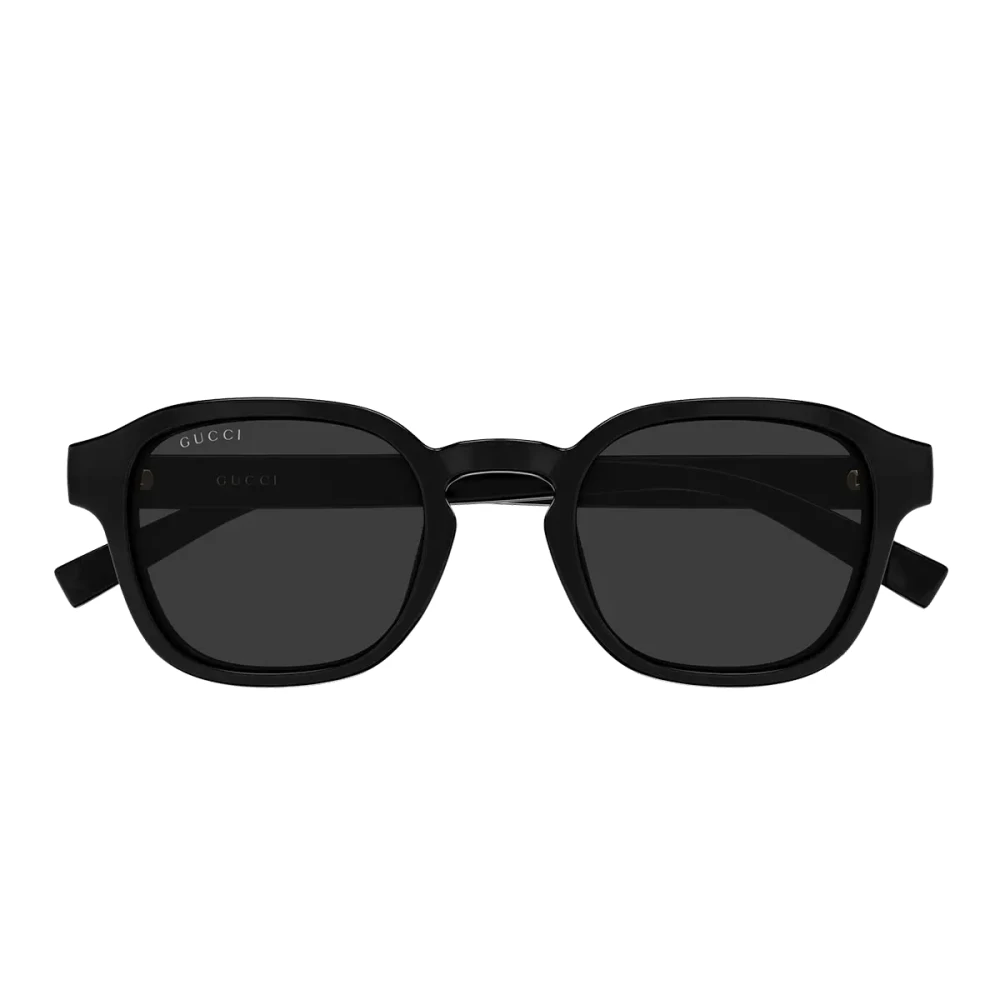 Gucci Black Round Sunglasses - Unisex - Sunglasses - 49 Mm - Accessories