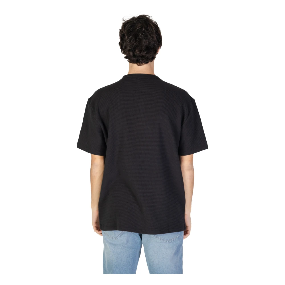 Calvin Klein Jeans Heren Herfst Winter Katoenen T-Shirt en Polo Black Heren
