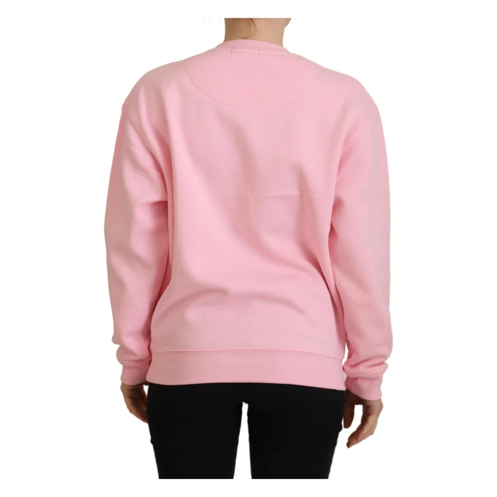 Philippe Model Elegante Roze Trui met Lange Mouwen Pink Dames