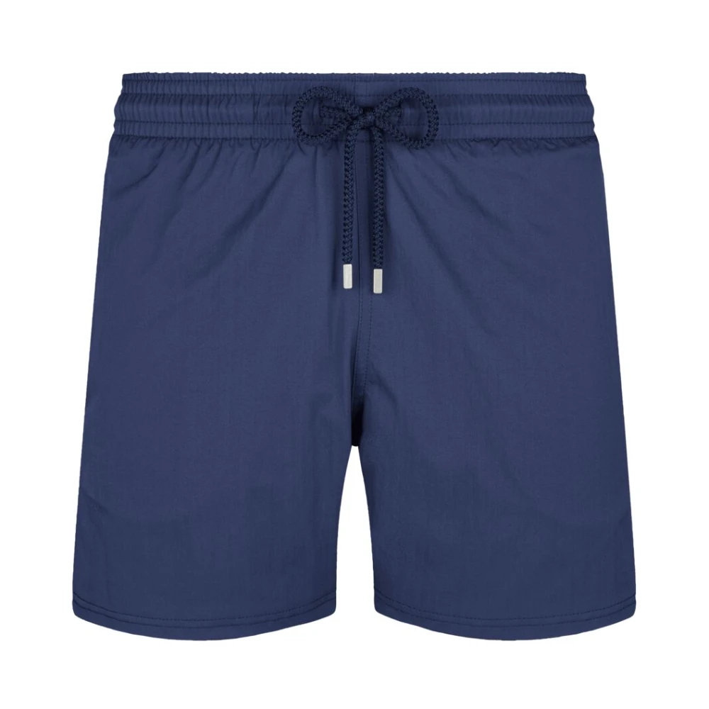 Vilebrequin Uomo Blu - Costume Da Bagno Elasticizzato Tinta Unita - Swimwear - 2XL