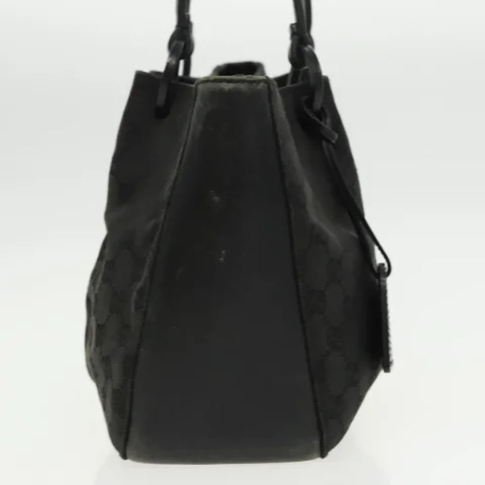 Gucci Vintage Pre-owned Canvas gucci-bags Black Dames