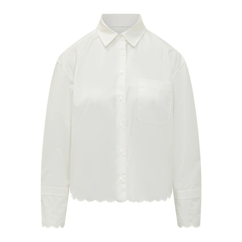 Weekend Max Mara Femme Blanc - Chemise - Blouses Et Chemises - Taille: 38 Fr