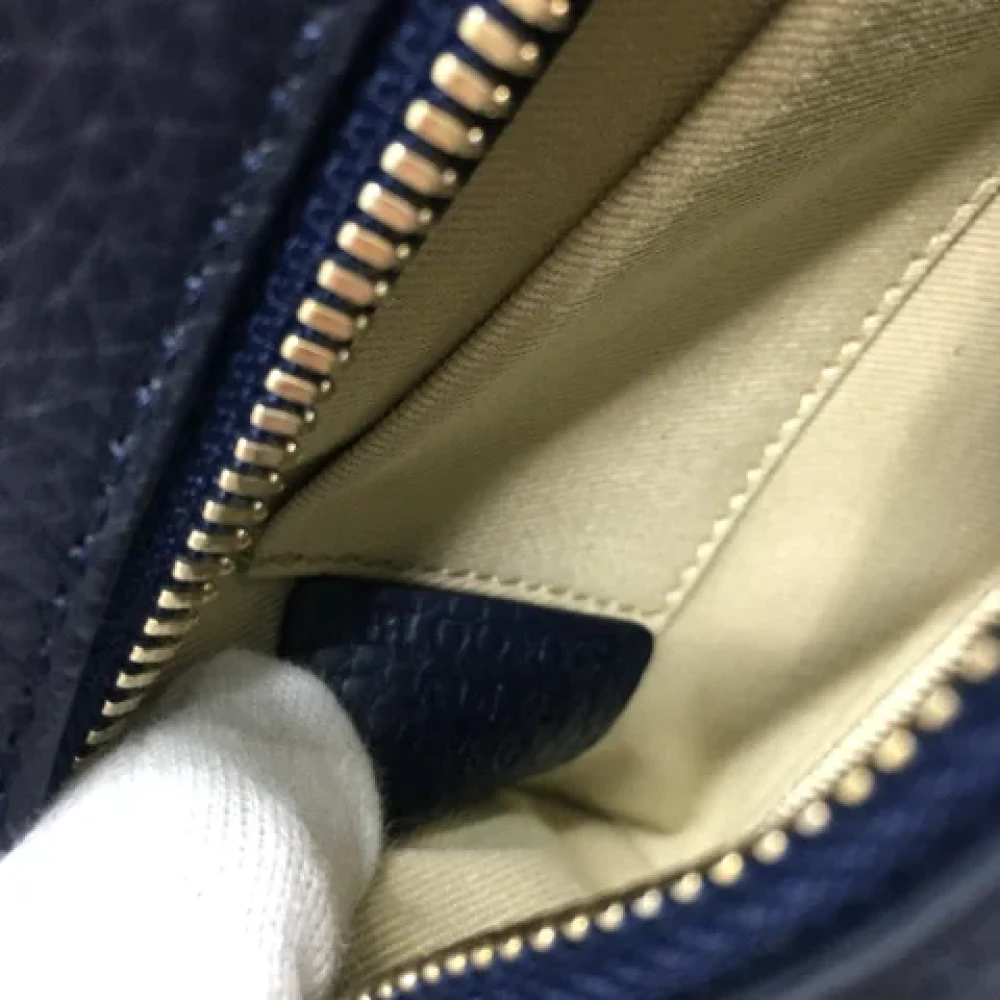 Bally Pre-owned Leather shoulder-bags Blue Dames