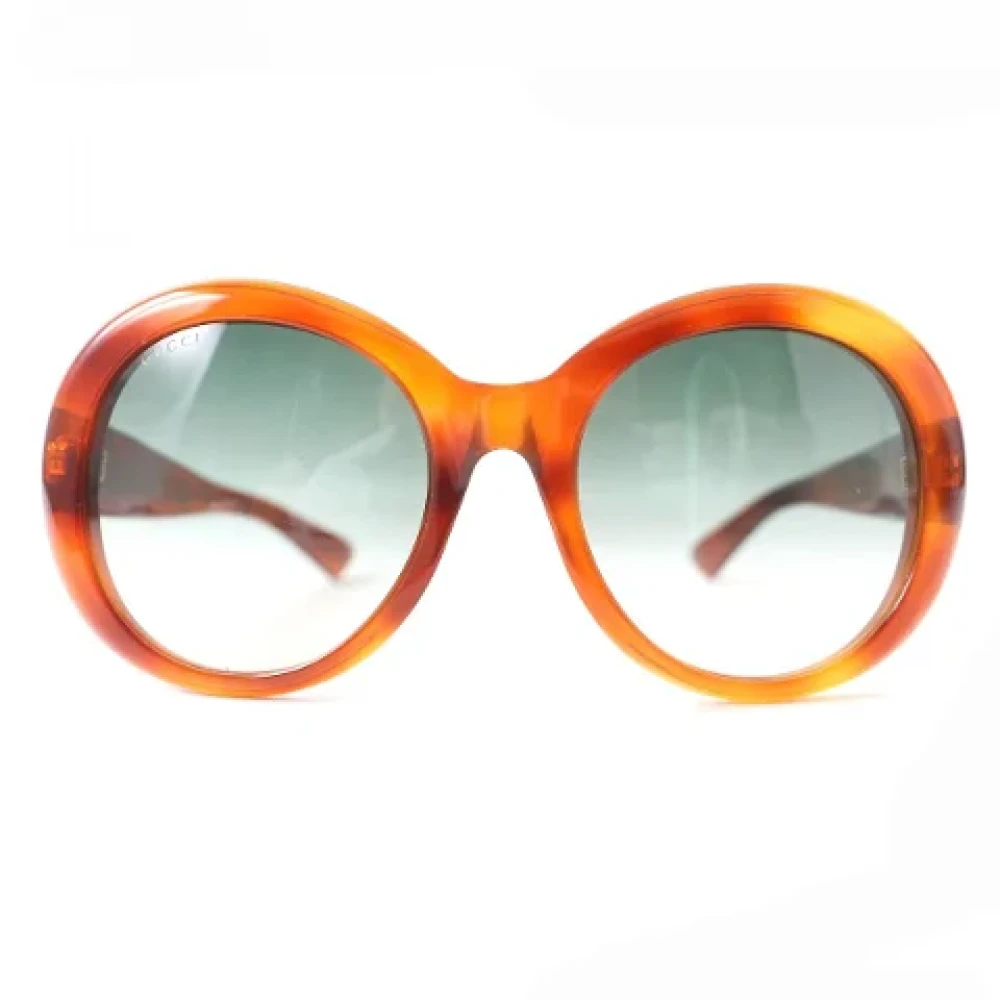 Gucci Vintage Pre-owned Glass sunglasses Brown Dames