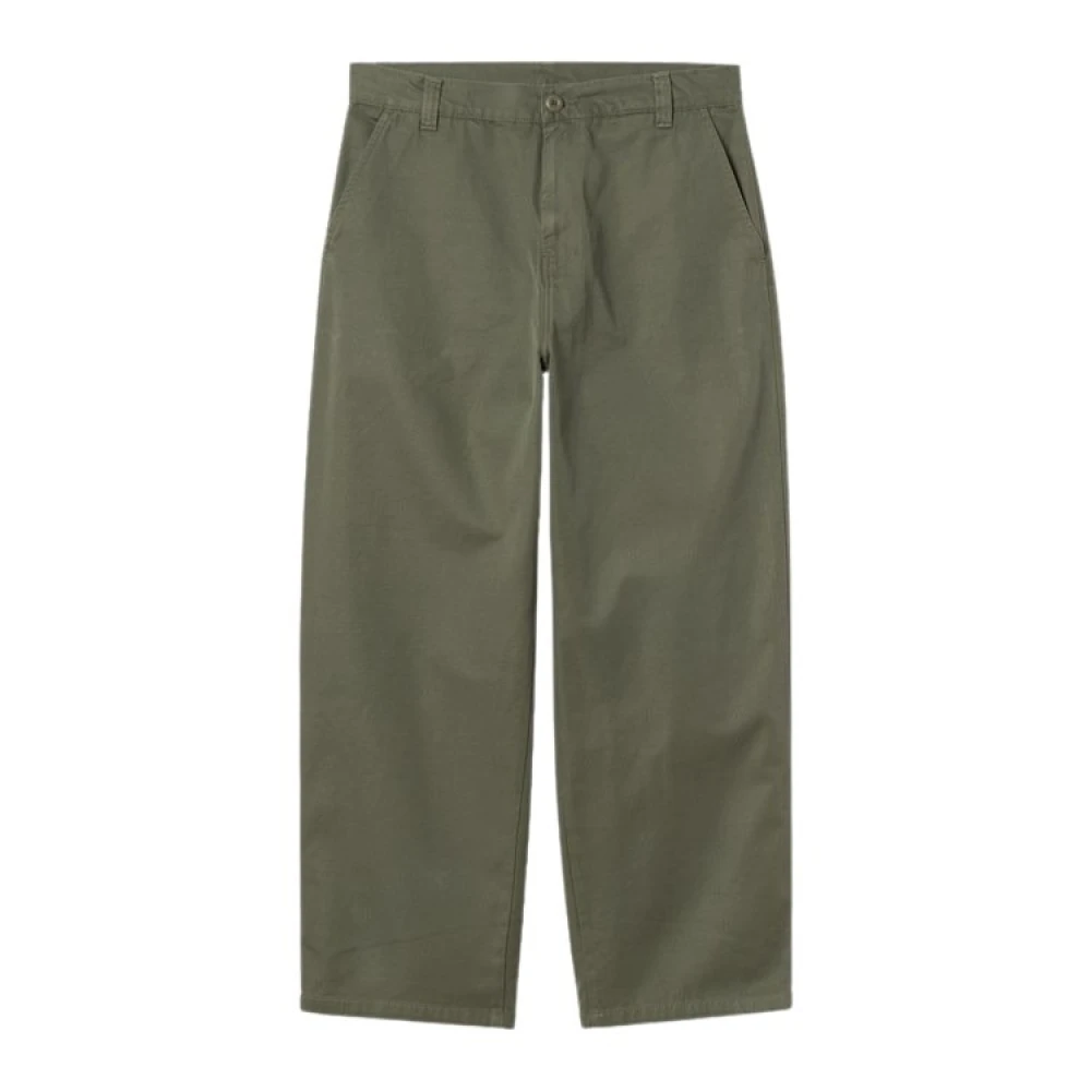 Carhartt Wip Men's Green Straight Trousers, Xs, Brady Pant