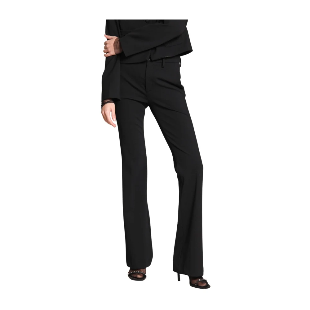 Mason's Mujer Negro Pantalones, Talla: 2XS