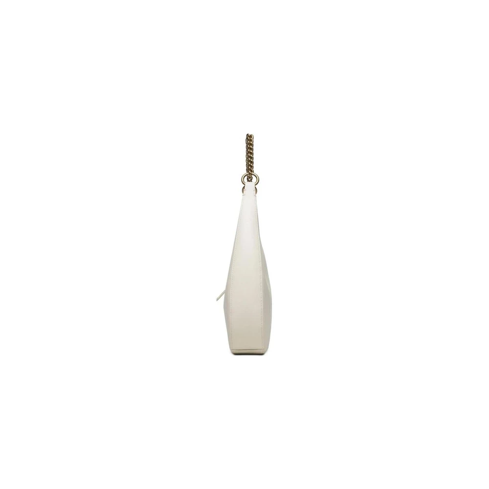 pinko Luxe leren handtas Damescollectie White Dames