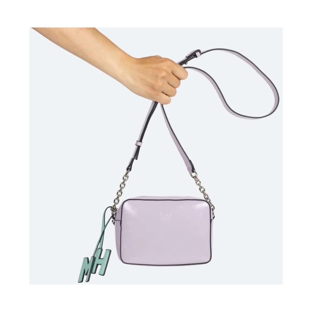 Munich Camera Crossbody Tas Purple Dames