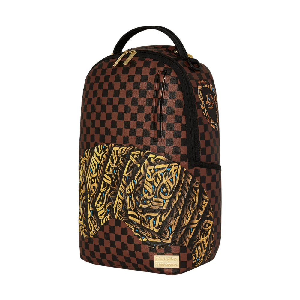 Sprayground Haaien In Parijs Rugzak Brown Heren