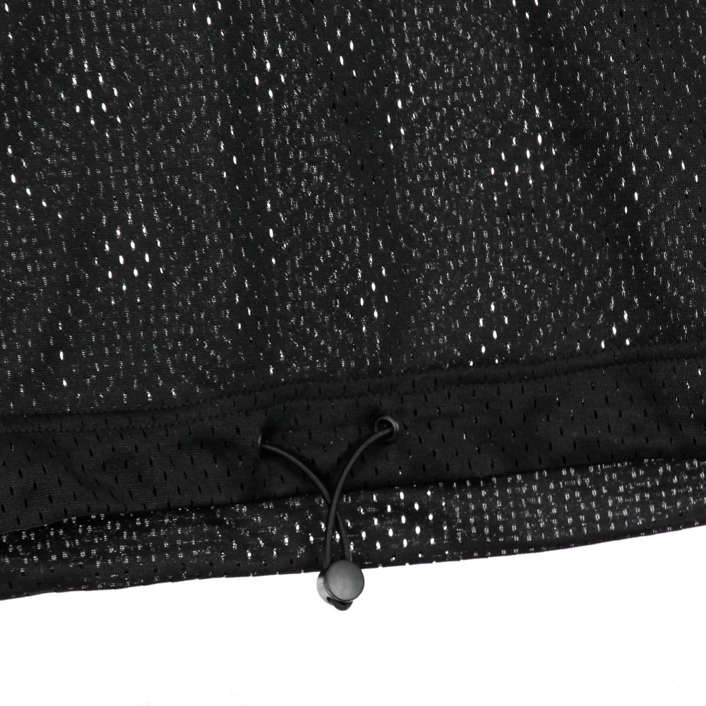 Fila Sportieve Mesh Crop Top Zwart Black Dames