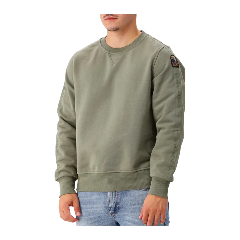 Parajumpers Armstrong Mannen Thyme Sweatshirt Green Heren