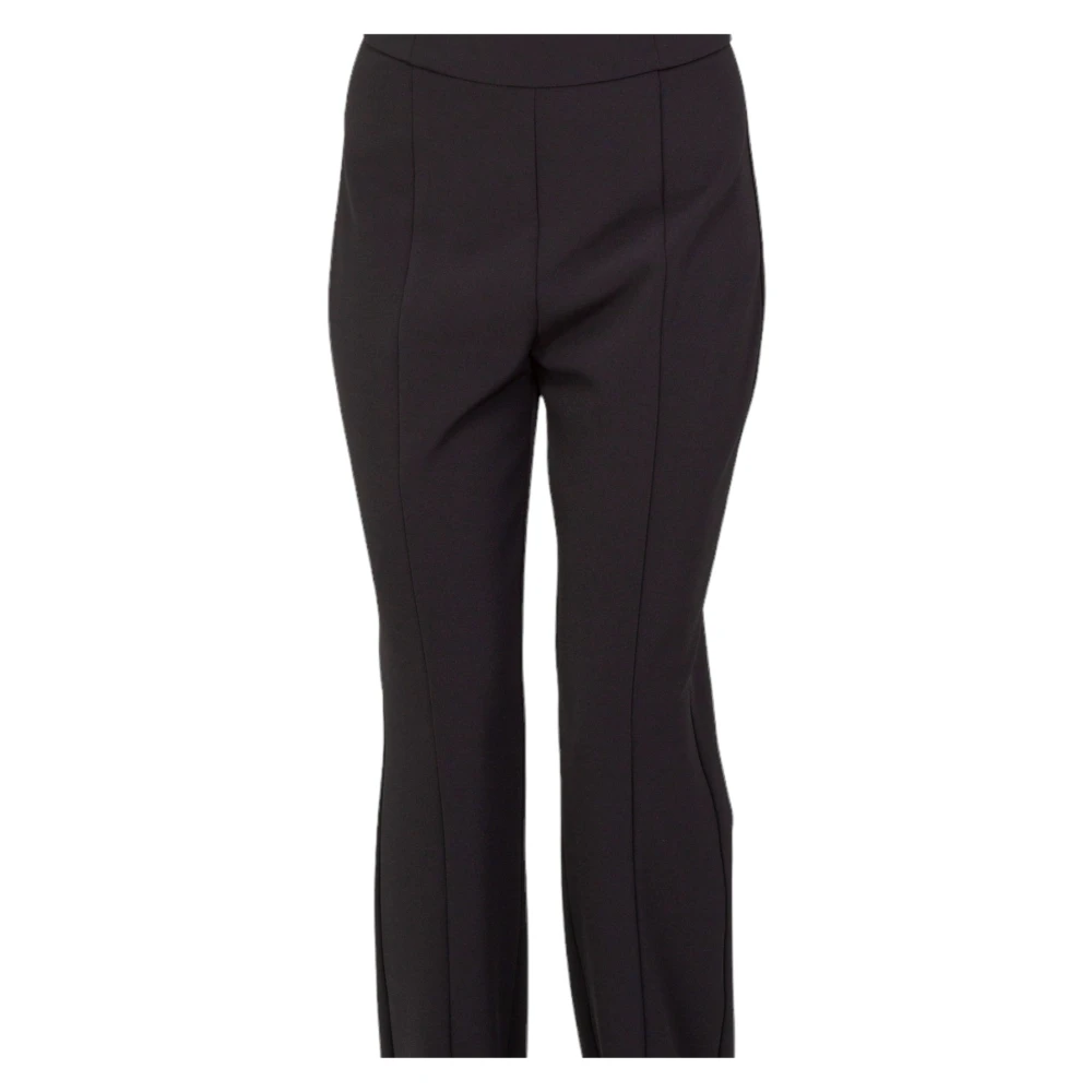 pinko Flared Tech Broek in Z99 Black Dames