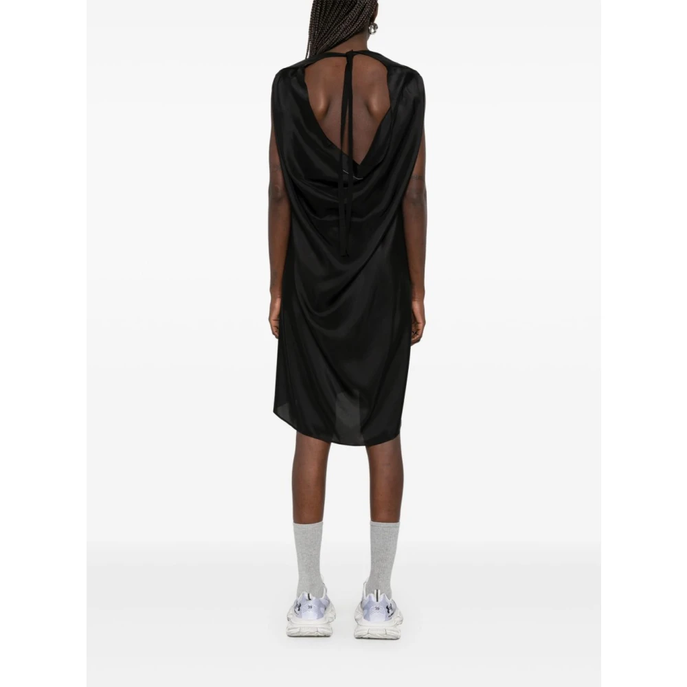 MM6 Maison Margiela Zwarte Jurken voor Vrouwen Black Dames