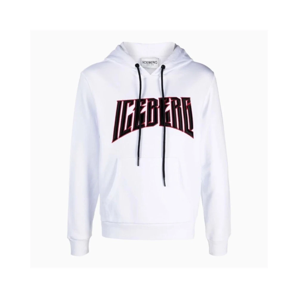 Iceberg Men's White Stylish Hoodies For - Hoodies - Xl - Sweatshirts & Hoodies