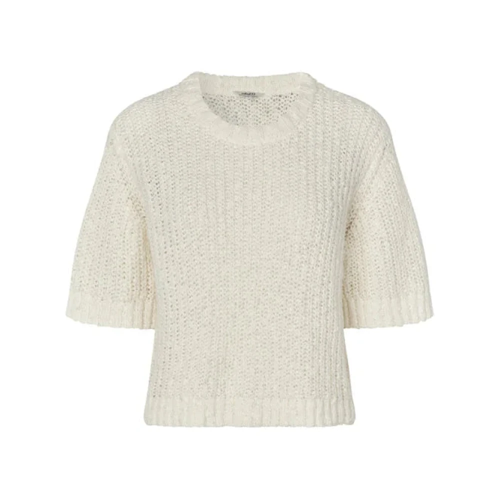 MbyM Gebreid Shirt Juana White Dames