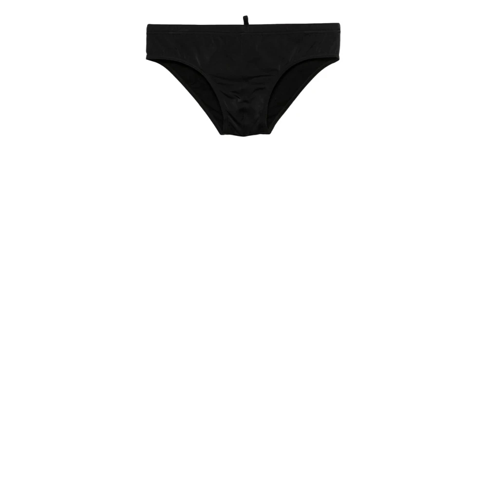 Dsquared2 Zwarte Zee Zwemkleding Set Mannen Black Heren
