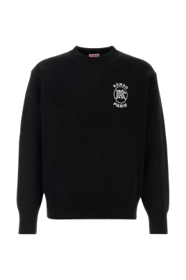 Paris Emblem Embroidered Jumper