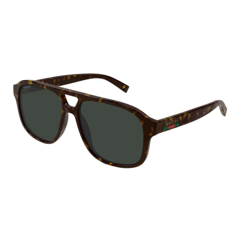 Gucci Unisex Brown Sunglasses, 57 Mm, Pilot Sunglasses