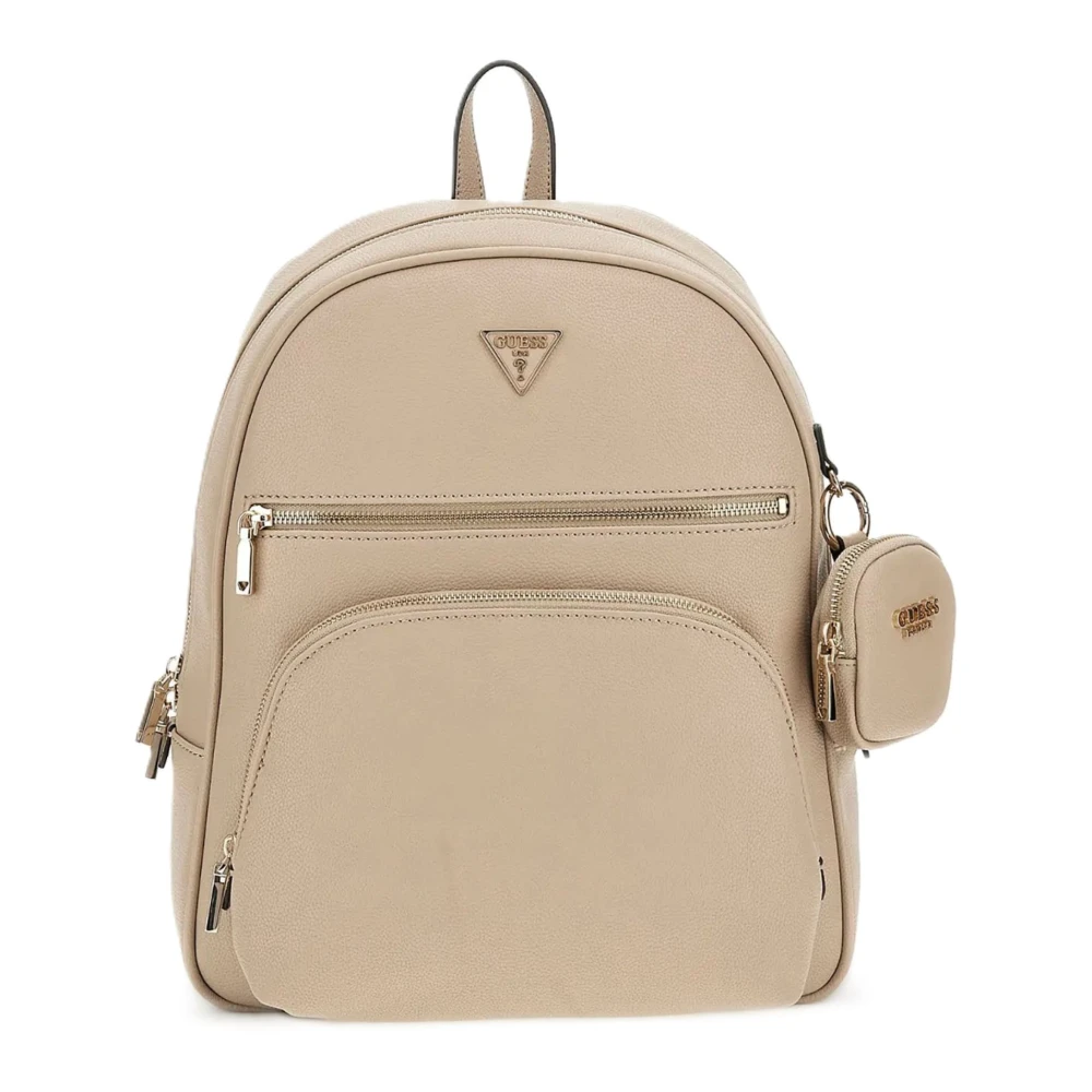 Guess Dames Power Play Rugzak Beige Dames