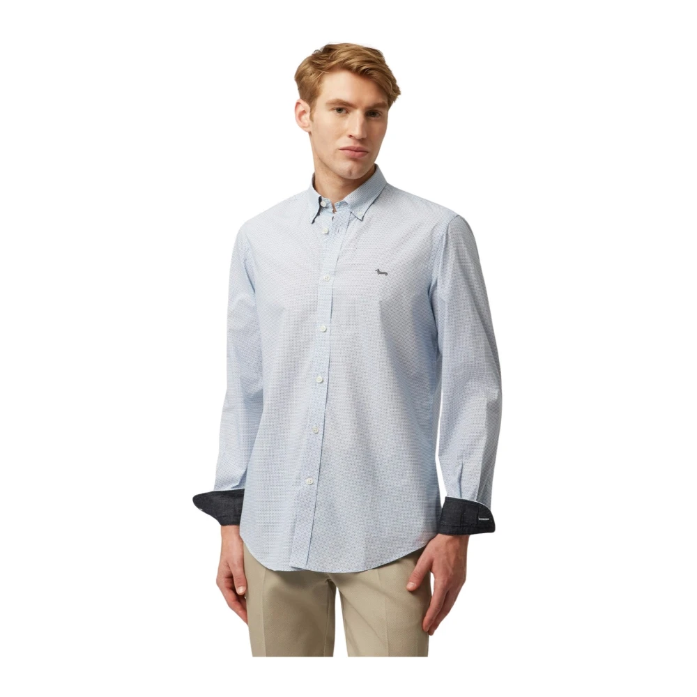 Harmont & Blaine Stijlvolle Herenshirts Blue Heren
