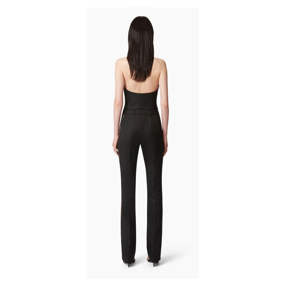 Nina Ricci Vest MET Chantilly Kant Black Dames