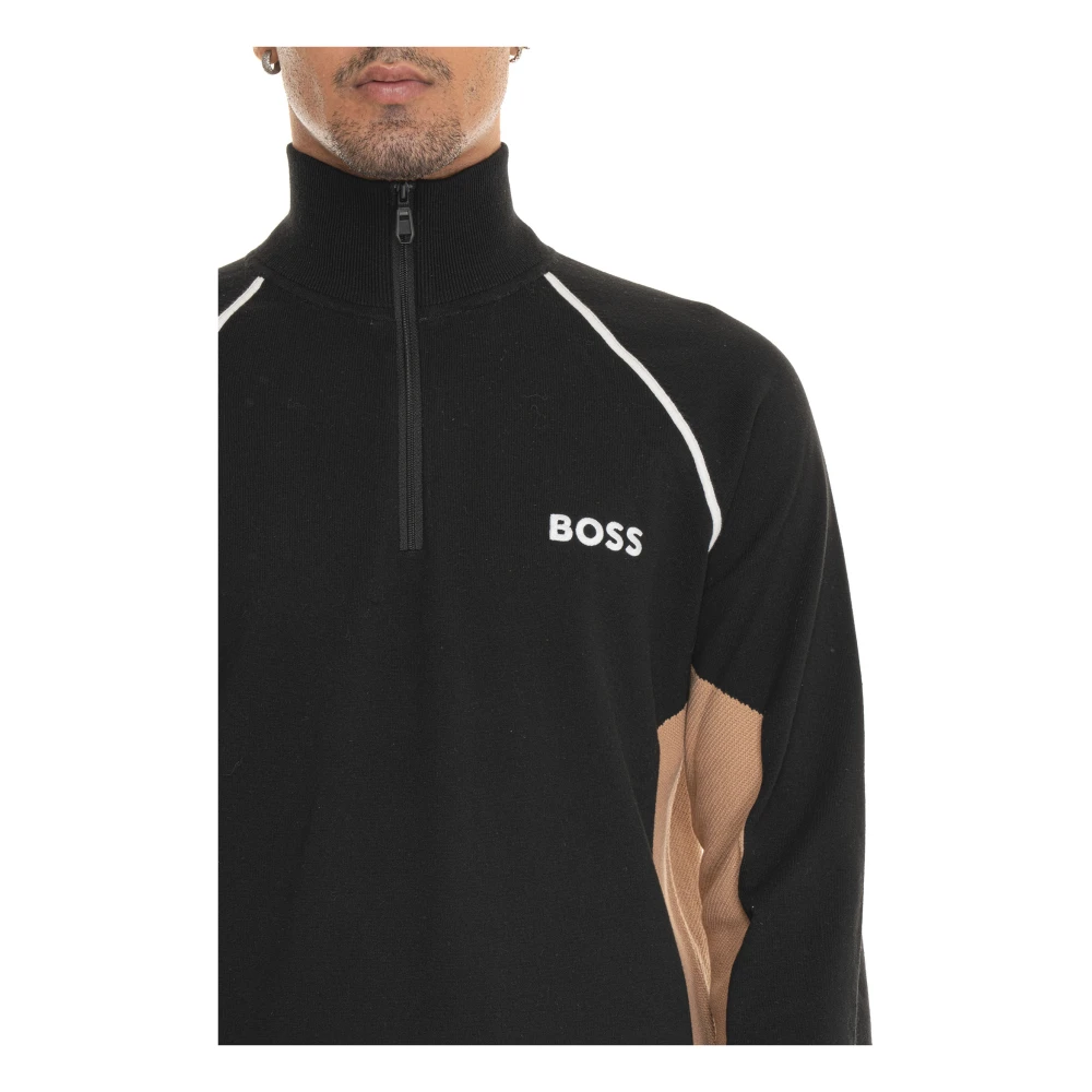 Boss Casual Sweatshirt Black Heren
