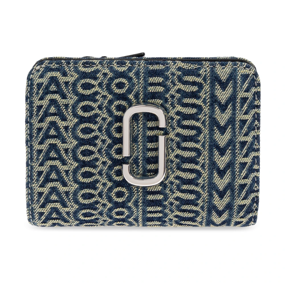 Marc Jacobs Women's Blue Wallets & Cardholders, One Size, Wallet With Logo