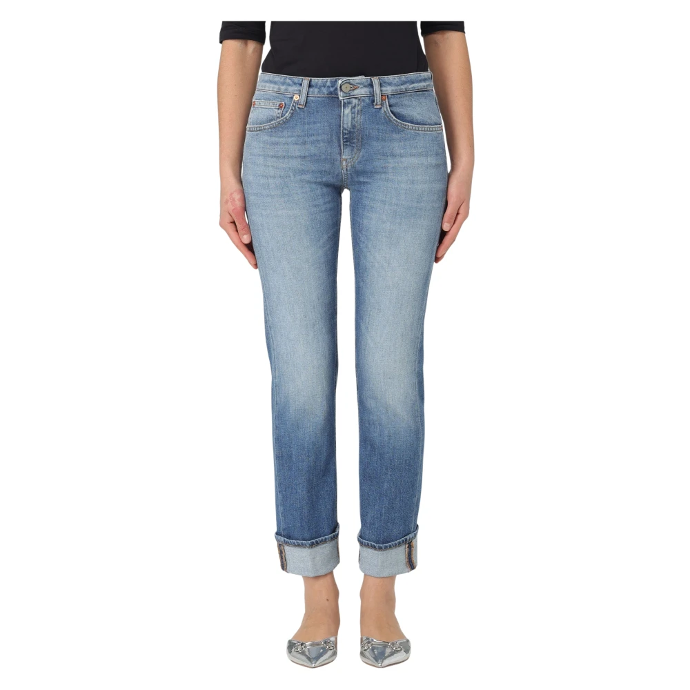 Dondup Stijlvolle Reina Jeans voor vrouwen Blue Dames