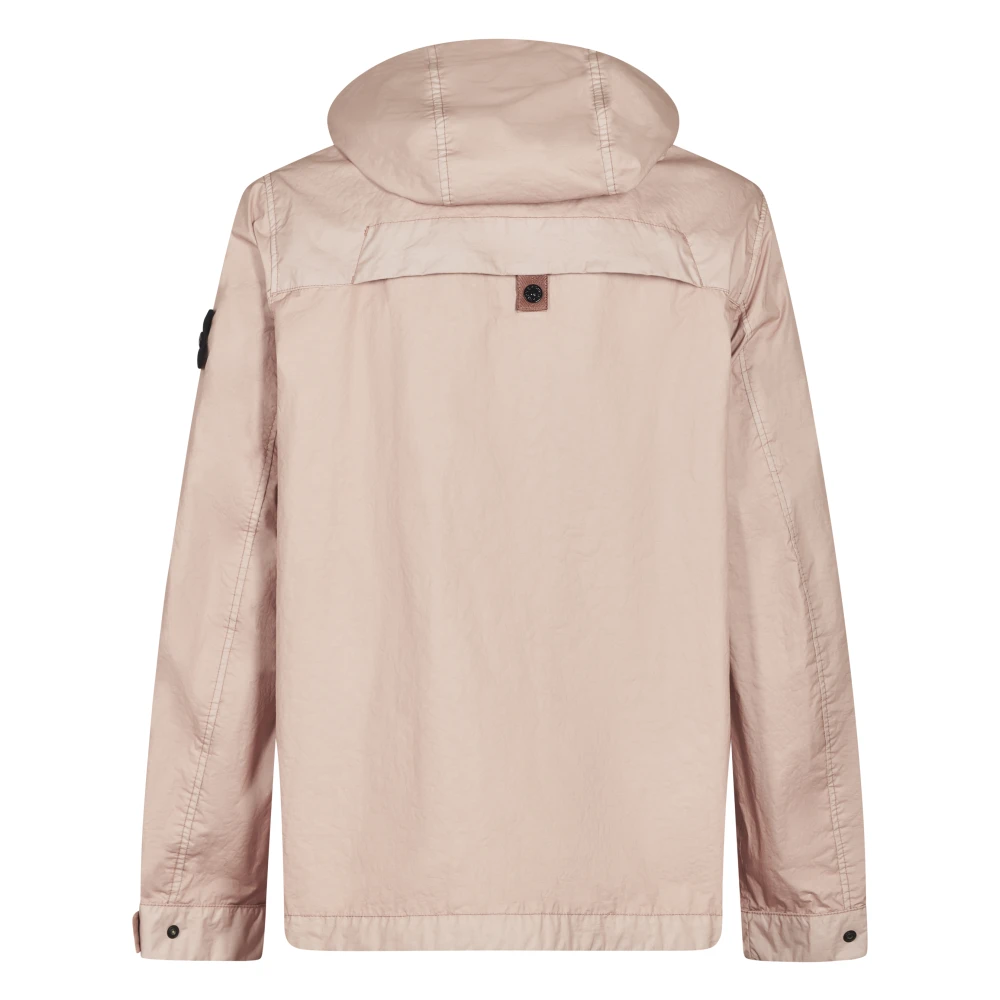 Stone Island Roze Jassen voor een Stijlvolle Look Pink Heren