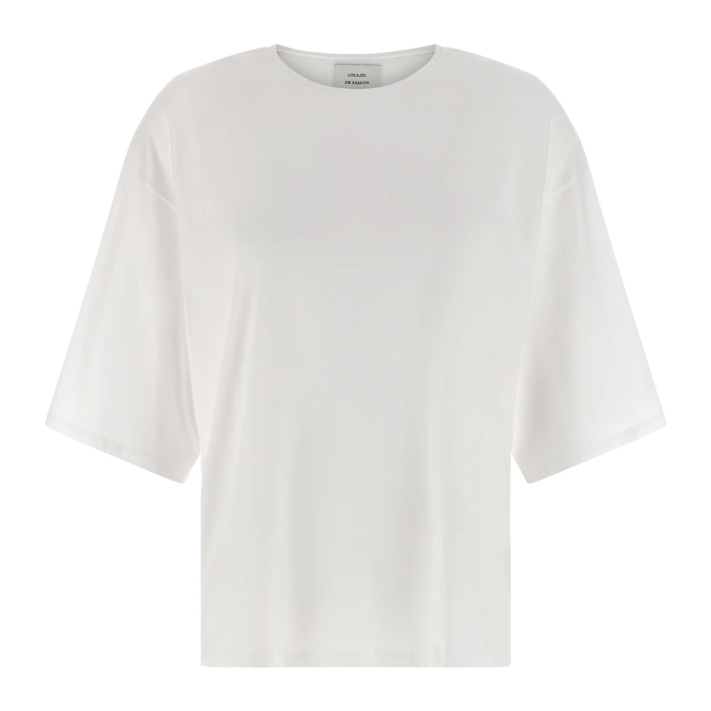 Loulou Studio Women's White T-Shirts, S, Osis T-Shirt