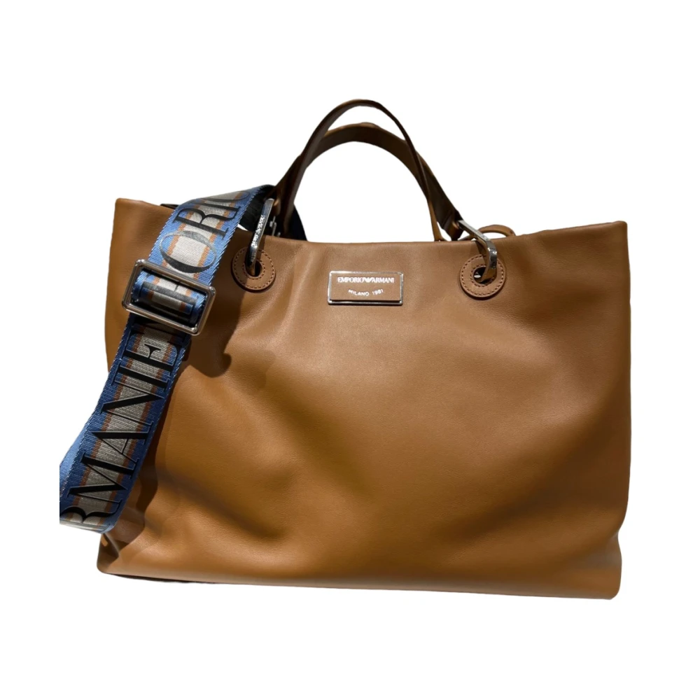 Emporio Armani Stilfull Borsa Väska Brown, Dam