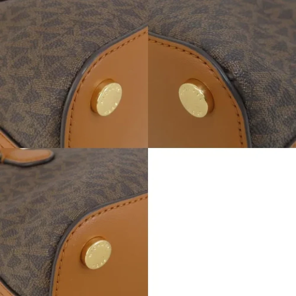 Michael Kors Pre-owned Plastic handbags Brown Dames